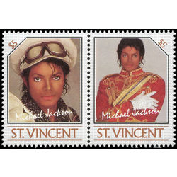 st vincent stamp 897 michael jackson 5 1985