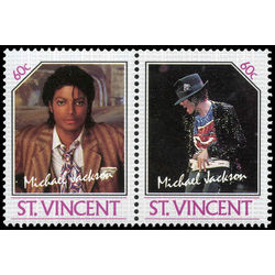 st vincent stamp 894 michael jackson 60 1985