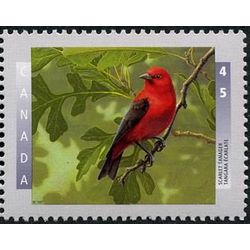 canada stamp 1634 scarlet tanager 45 1997