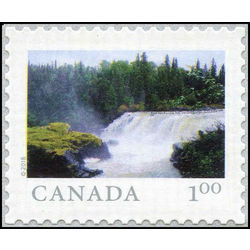canada stamp 3070 from far and wide pisew falls pronvincial park mb 1 00 2018