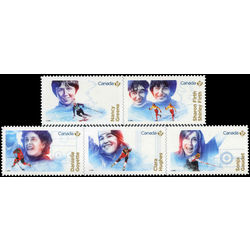 canada stamp 3080 4 women in winter sports 2018