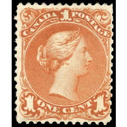 canada stamp 22a queen victoria 1 1868
