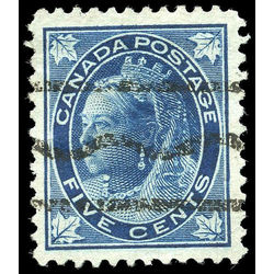 canada stamp 70xx queen victoria 5 1897