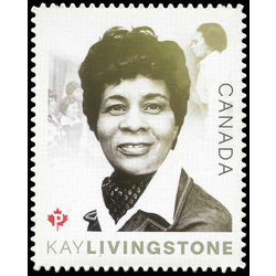 canada stamp 3085i kay livingstone 1918 1975 2018