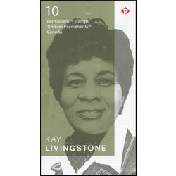canada stamp 3085a kay livingstone 1918 1975 2018