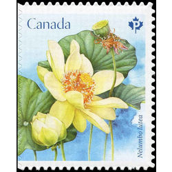 canada stamp 3091 lotus nelumbo lutea 2018