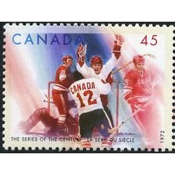 canada stamp 1659 paul henderson celebrates his winning goal 45 1997