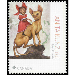 canada stamp 3093 best friends anita kunz o c 1956 2018