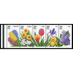 us stamp postage issues 2764a garden flowers 1993