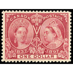 canada stamp 61 queen victoria diamond jubilee 1 1897 M VF 026