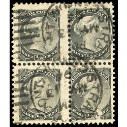 canada stamp 34 queen victoria 1882 u vf 009