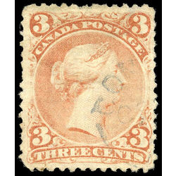canada stamp 33 queen victoria 3 1868 uvf 007