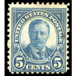 us stamp postage issues 557 theodore roosevelt 5 1922
