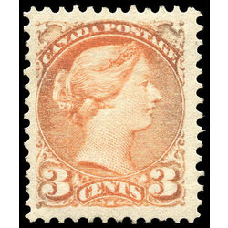 canada stamp 37a queen victoria 3 1870 m vf 002