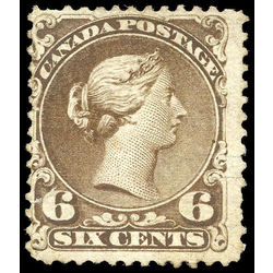 canada stamp 27 queen victoria 6 1868 m f 009