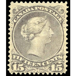 canada stamp 29i queen victoria 15 1868 m vfog 005