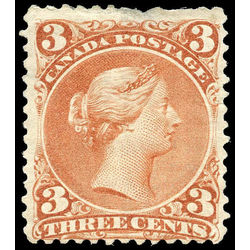 canada stamp 25 queen victoria 3 1868 m fog 012