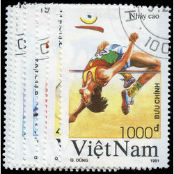 viet nam north stamp 2215 2221 1992 summer olympic games barcelona 1992