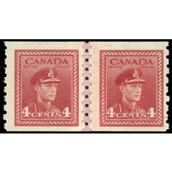 canada stamp 267re pa king george vi 1943 m vfnh 001