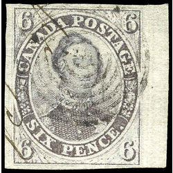canada stamp 2 hrh prince albert 6d 1851 u vf 006