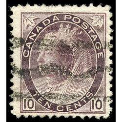 canada stamp 83xx queen victoria 10 1898 u f 002
