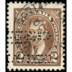 canada stamp o official o232 king george vi 2 1937 u f 001
