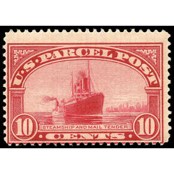 us stamp q parcel post q6 steamship parcel poste 10 1912 m nh 001