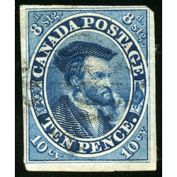 canada stamp 7a jacques cartier 10d 1855 u vf 001