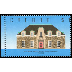 canada stamp 1181 runnymede library toronto on 1 1989 m vfnh 003