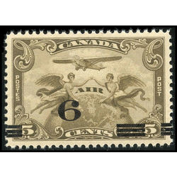 canada stamp c air mail c3ii c1 surcharged two winged figures against globe 6 1932 m vfnh 001