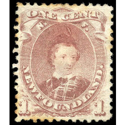 newfoundland stamp 32a edward prince of wales 1 1871 m vfog 002