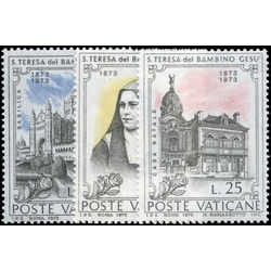 vatican stamp 534 6 st theresa of lisieux and of the infant jesus 1973
