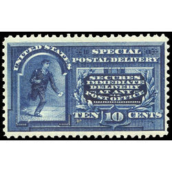 us stamp e special delivery e5 running messenger 10 1894