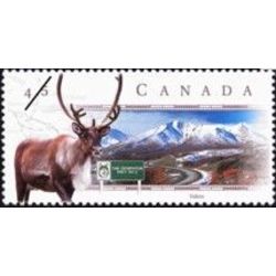 canada stamp 1739 dempster highway yukon 45 1998