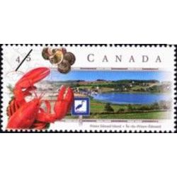 canada stamp 1742 blue heron scenic route pei 45 1998