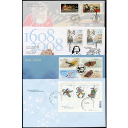 canada first day cover collection 2007 8