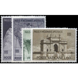 vatican stamp 400 3 trip of pope paul vi to india 1964