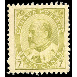 canada stamp 92 edward vii 7 1903 m vf 011