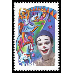 canada stamp 1758i clown equestrian acts 45 1998