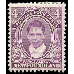 newfoundland stamp 107 prince albert 4 1911