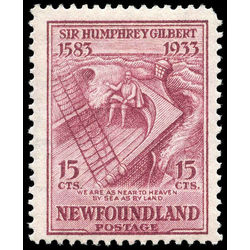 newfoundland stamp 222 gilbert on the squirrel 15 1933