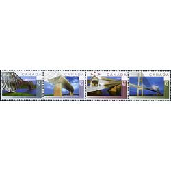 canada stamp 1573a bridges 1995 M VFNH STRIP