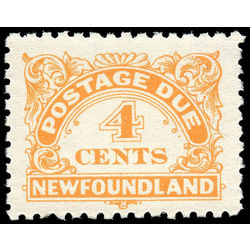 newfoundland stamp j4a postage due stamps 4 1939