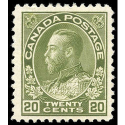 canada stamp 119d king george v 20 1912