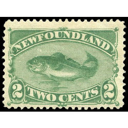 newfoundland stamp 47 codfish 2 1896