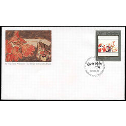 canada stamp 1419 red nasturtiums 50 1992 fdc 002