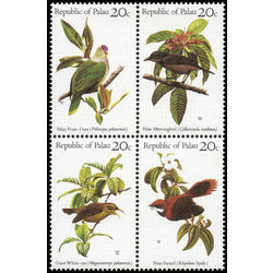 palau stamp 8a birds 1983