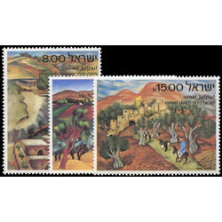israel stamp 815 7 landscapes 1982