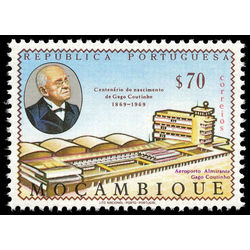 mozambique stamp 484 admiral coutinho 70 1969