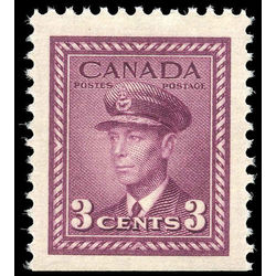 canada stamp 252as king george vi in airforce uniform 3 1943